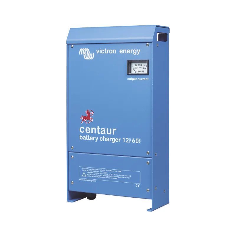 Centaur 12/60 / Cargador de Baterías 12V, 60A / Para Ambientes Marinos y Terrestres. / Bancos de 240 a 600 Ah
