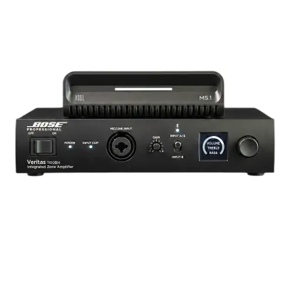 KIT Amplificador Veritas 1100BH y Streamer de Audio Modular MS.1 | PoE + USB-C | HDMI eARC + Óptica + RCA | Bluetooth LE Audio | WiFi | Control4-Crestron-Elan-RTI-URC-Savant-Lutron | AirPlay2-GoogleCast-SpotifyConnect