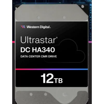 Disco Duro Empresarial WD Ultrastar DC HA340 12TB | SATA 6Gb/s | 7200 RPM | 3.5"