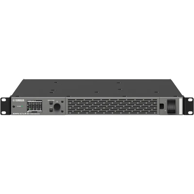 Amplificador de Audio | 4 Canales | 1200 W Total | Clase D | DSP Integrado | Dante | Power Sharing