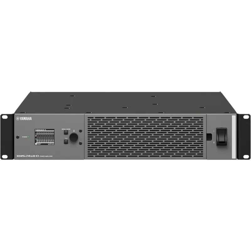 Amplificador de Audio | 8 Canales | 2400 W Total | Clase D | DSP Integrado | Dante | Power Sharing