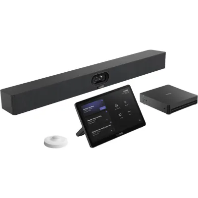 Sistema de Videoconferencia Yealink MVC-S40-C5U para Microsoft Teams Rooms en Salas Pequeñas y Medianas con SmartVision 40 de Doble Cámara 48 MP y Funciones Avanzadas de IA
