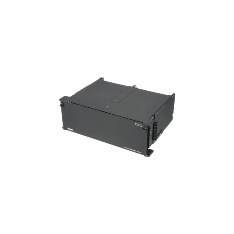 Panel de Distribución de Fibra Óptica, Acepta 12 Cassettes HD Flex y 144 Fibras por UR, 4 UR