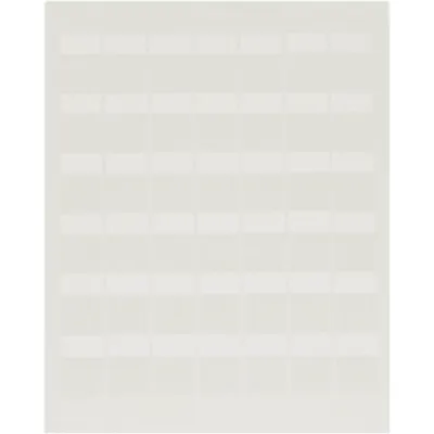 Hojas con 2500 Etiquetas Auto-Laminadas para Impresora Láser/Inyección de Tinta, para Cables de 2 a 4.1 mm de Diámetro (18 - 14 AWG)