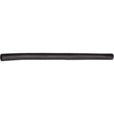 Tubo Termoencogible (Termofit) Negro de 1.2 m, 3/32" de Diámetro, Reduce de 2:1, Poliolefina.