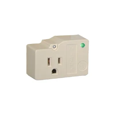 Protector Plug Pared / 120 VCA 15 A / 40,000 A / LED Diagnóstico / Transformadores de Alarma
