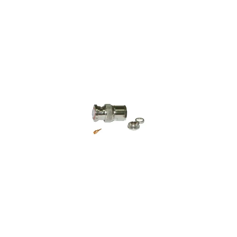 Conector BNC Macho de rosca para cables RG-8/X, LMR-240, LP240