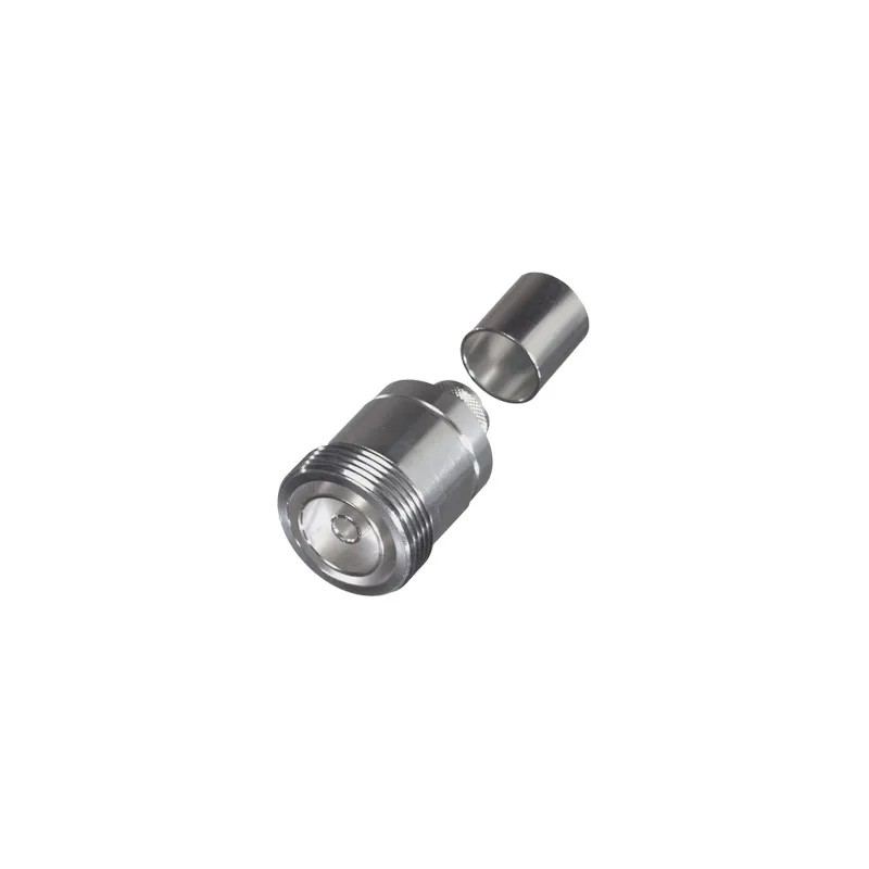 Conector DIN 7-16 Hembra de Anillo Plegable para LP600, LMR-600, 7977A.