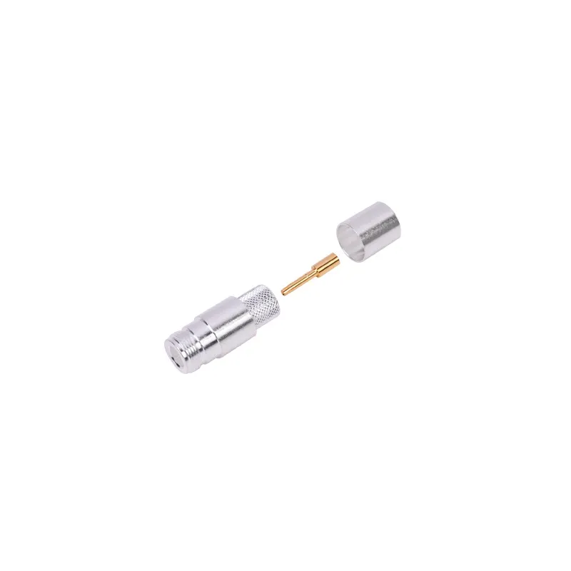 Conector N Hembra de Anillo Plegable para LP600, LMR-600, 7977A, CNT-600.