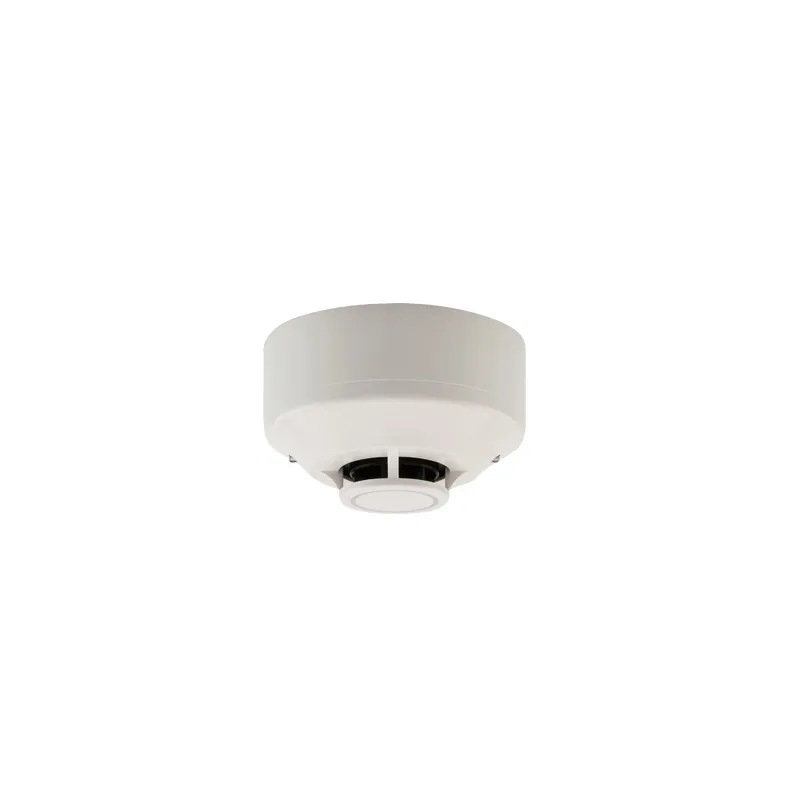 Detector de calor inalámbrico direccionable de temperatura fija a 135 °F, serie SWIFT, con base incluida