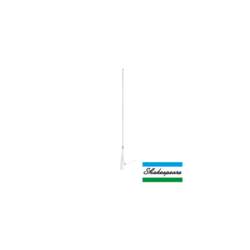 Antena Marina VHF SHAKESPEARE 5244-E / Látigo Acero Inoxidable / 3 dB / 50 W / Cable RG-58 4.5 m (15 ft) / 1.12 m (3.7 ft) / Banda Marina VHF