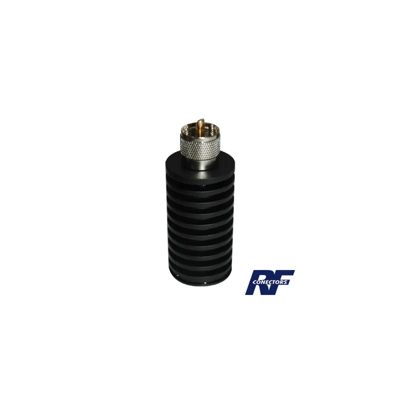 Carga Terminal Fantasma Seca de 50 Ohm, 15 Watt, DC-500 MHz, conector UHF macho (PL-259).