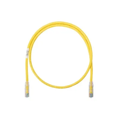 Cable de Parcheo NetKey UTP Categoría 6, con Plug Modular en Cada Extremo - 0.91 Metros (3 Pies) - Amarillo