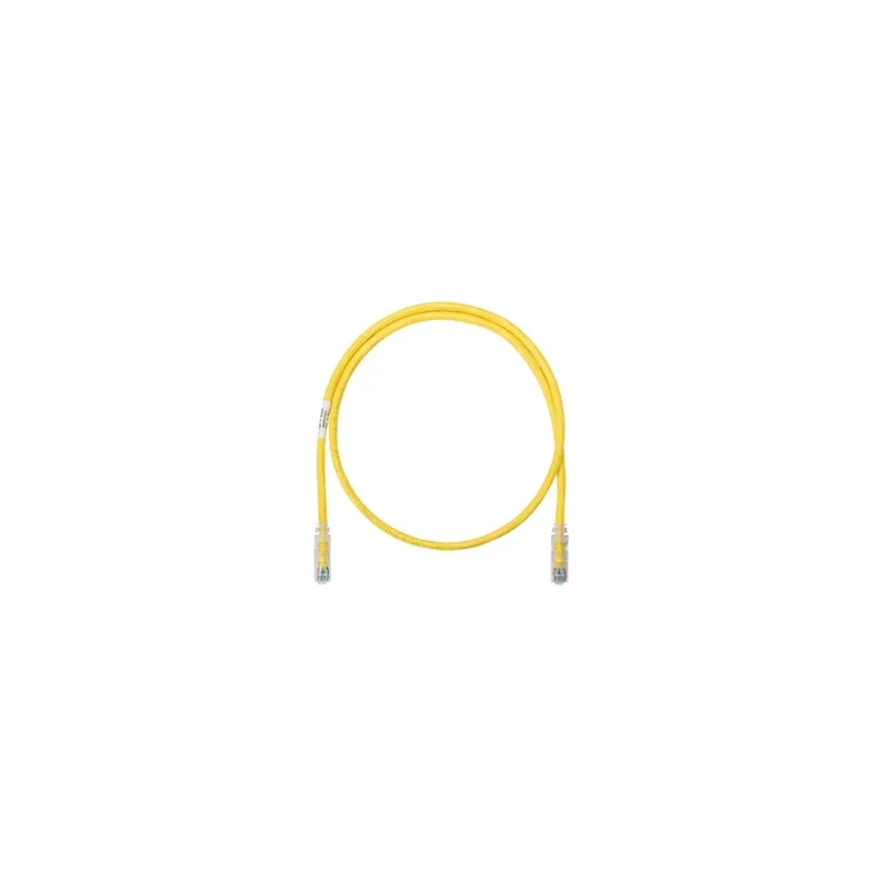 Cable de Parcheo NetKey UTP Categoría 6, con Plug Modular en Cada Extremo - 0.91 Metros (3 Pies) - Amarillo