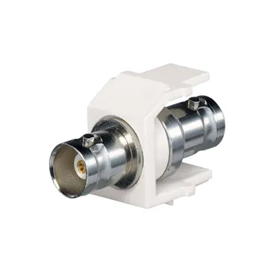 Módulo Acoplador NetKey Coaxial Tipo BNC, Keystone, de 50 Ohms, Color Negro