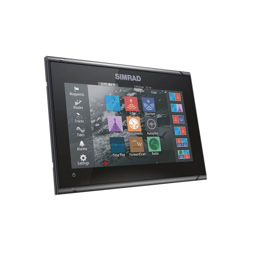 Plotter GPS GO9 XSE / Pantalla Táctil 9" / Compatible con Sonar y Radar / Conectividad Inalámbrica y NMEA 2000® / Integración con Piloto Automático y Sistemas de Sonido / Tecnología Active Imaging™ 3 en 1 - Image 5