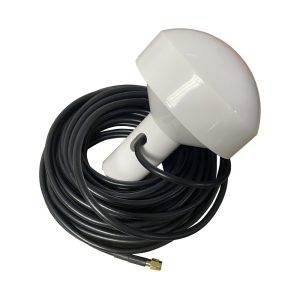 Antena marina de GPS con conector SMA- Macho en frecuencia 1575.42 MHz de 28 dBi