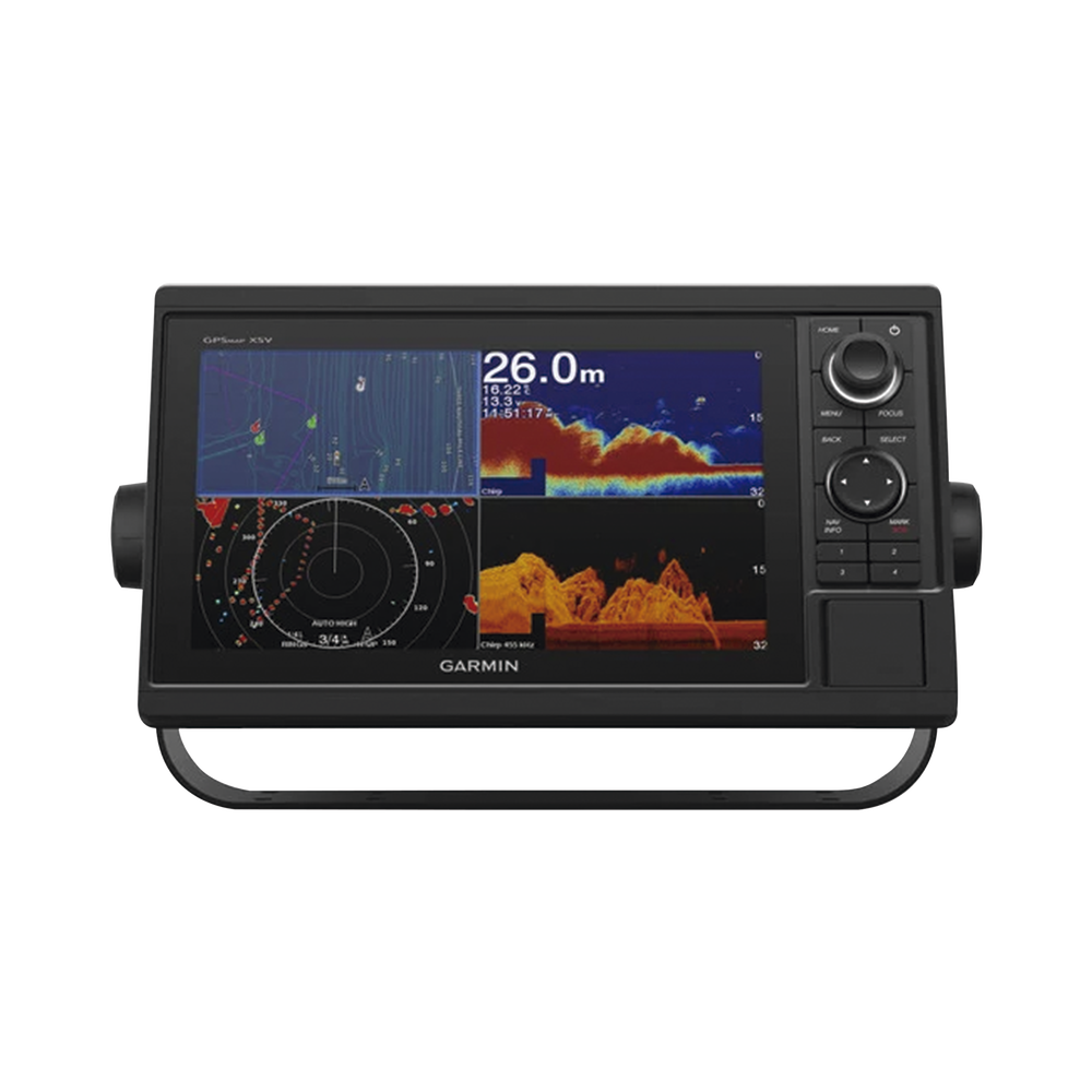 GPSMAP® 1022xsv ecosonda de 10" SIDEVÜ, CLEARVÜ y CHIRP tradicional.