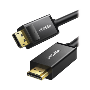 Cable DP Macho a HDMI Macho / Longitud 1.50 Metros (4.92 Pies) / Soporta 4K@30Hz / Soporta 3D / Cobre Esta?ado 28AWG / Blindaje Interno M?ltiple / Transmisi?n Unidireccional / Bot?n de Liberaci?n / Chip de ?ltima Generaci?n