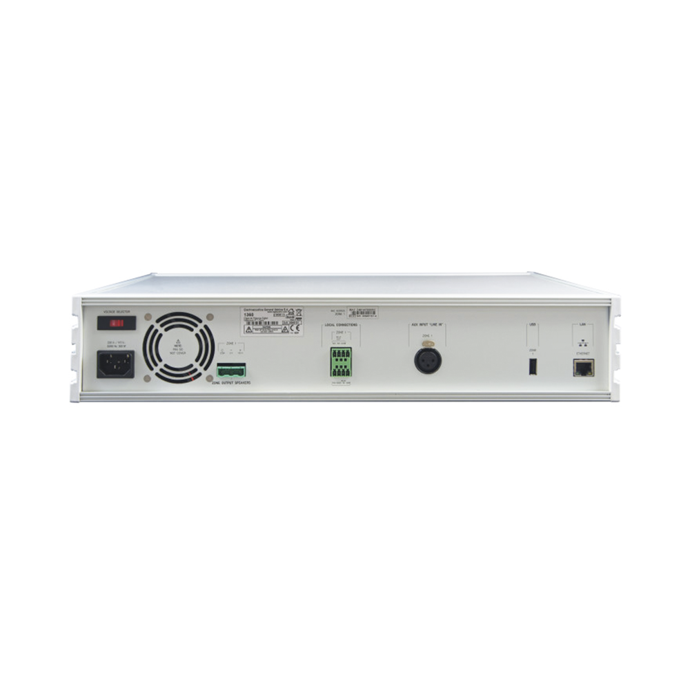 ETAPA DE POTENCIA DIGITAL 1x240W 100V MILLENNIUM IP CON CONECTIVIDAD IP LAN, SUPERVISON, CALIDAD DE SONIDO HQ PARA 1 ZONA, EN FORMATO RACK 2U - Image 2