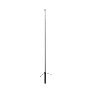 Antena base UHF, fibra de vidrio ajustable, rango de frecuencia 406 - 512 MHz