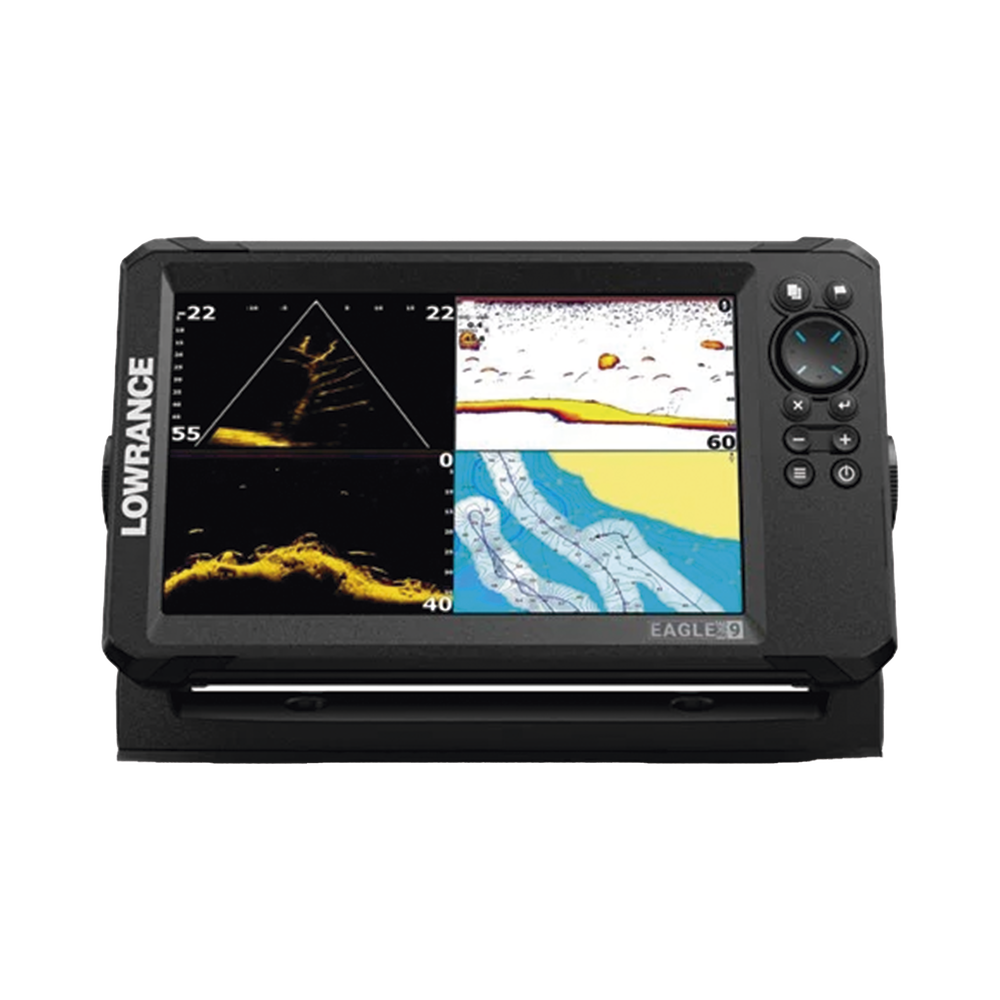 Eagle eye 9 ecosonda en pantalla horizontal IPS de 9 pulgadas, incluye transductor ojo de águila - Image 2