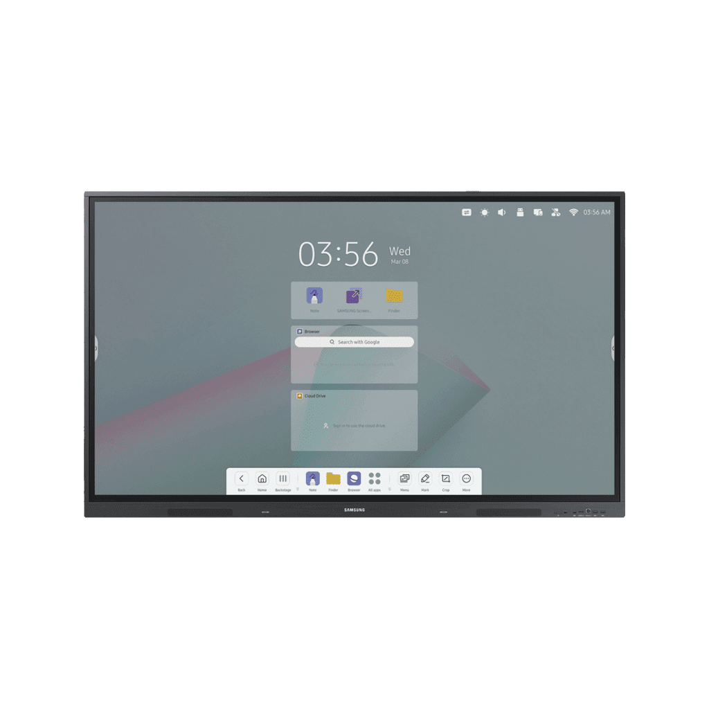 Pantalla Touch 4K Interactivo de 86" con Lápiz Táctil. WIFI, Puertos USB/RS232/LAN/HDMI/DP, Compatible VESA