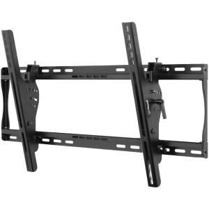 Montaje de pared Universal con inclinacion para Pantallas de 40" a 75" / Inclinación +15° a -5° / Capacidad Carga 79 kg / Sistema Hook-and-Hang Instalación Individual