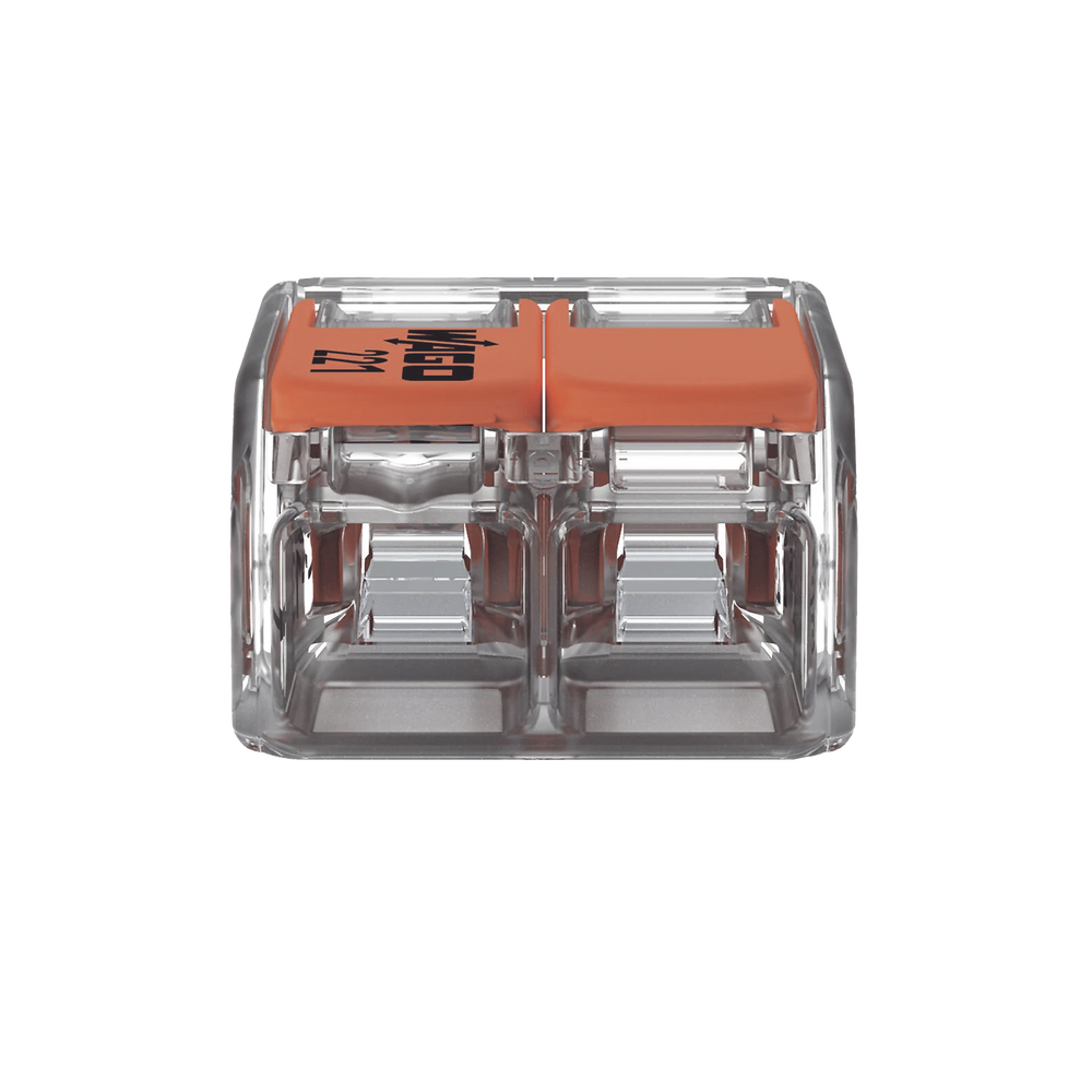Borne de Conexión con Palancas / Serie 221 / 6 mm² Máximo / 30 A / 300 V / Transparente / T85 / CAGE CLAMP® / Conexión Lateral - Image 3