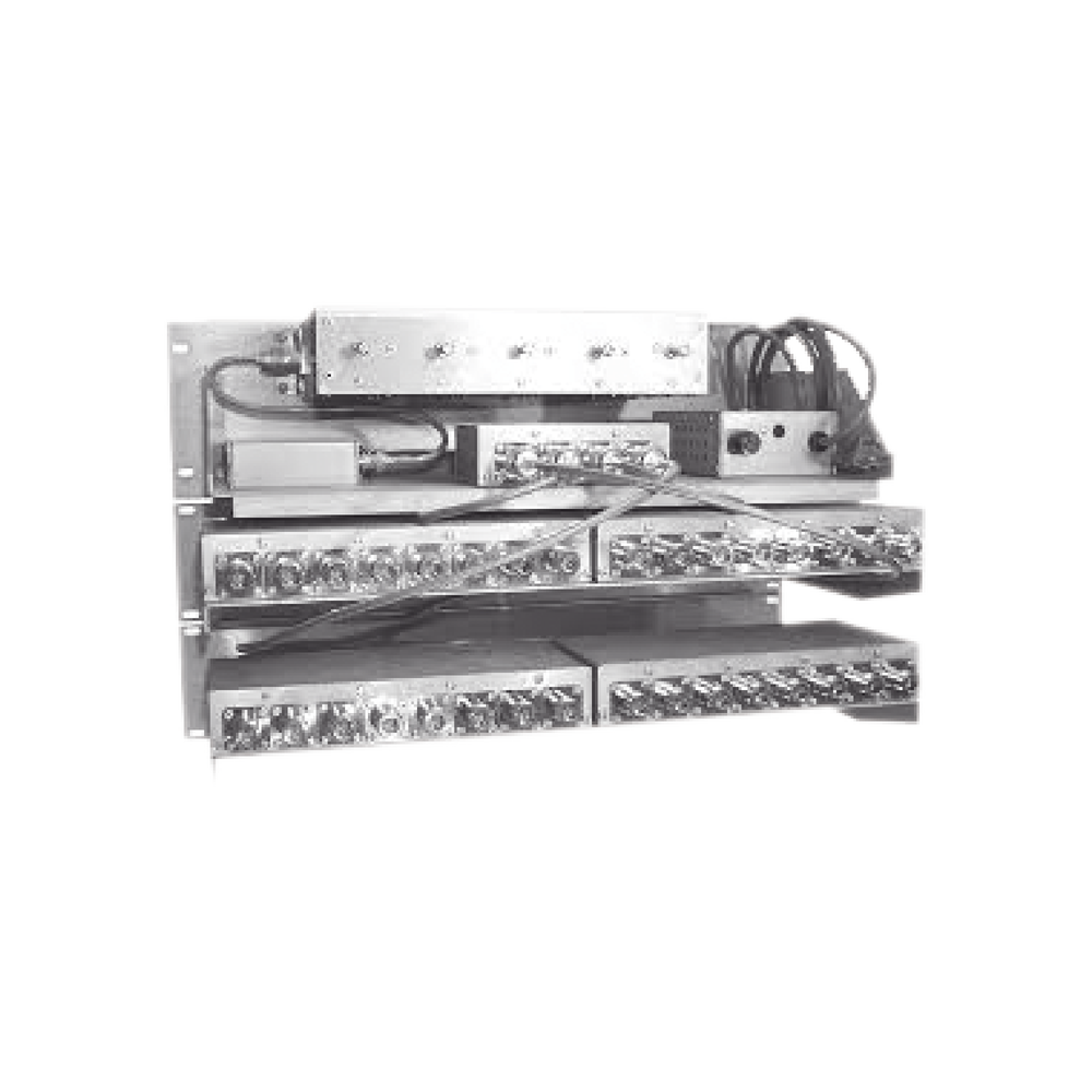 Multiacoplador con Preselector, 300-512 MHz, 25-32 Canales, N/N, 3-10 MHz, 115 Vca / 13.6 Vcc.