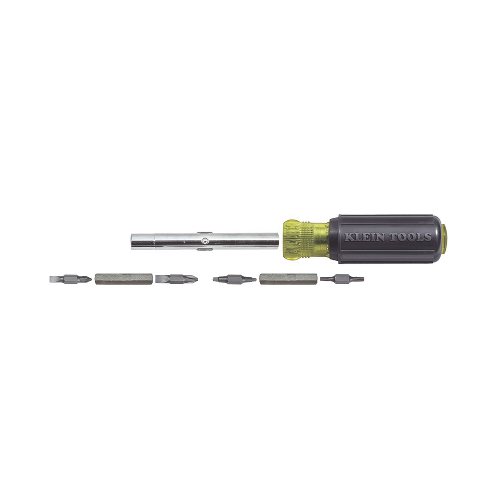 Desarmador Multipunta, 11 en 1, con Puntas Phillips, Ranuradas, Cuadradas y Torx. - Image 2