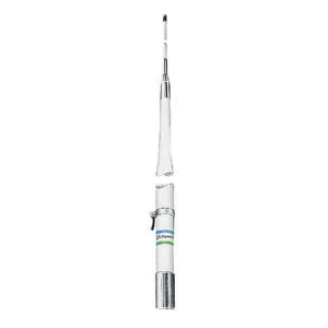 Antena Marina Base HF / 2-30 MHz / Armado en 2 Secciones / Para Facilidad de Embarque / Potencia de Entrada de 1 kW / Rosca de 1-1/4