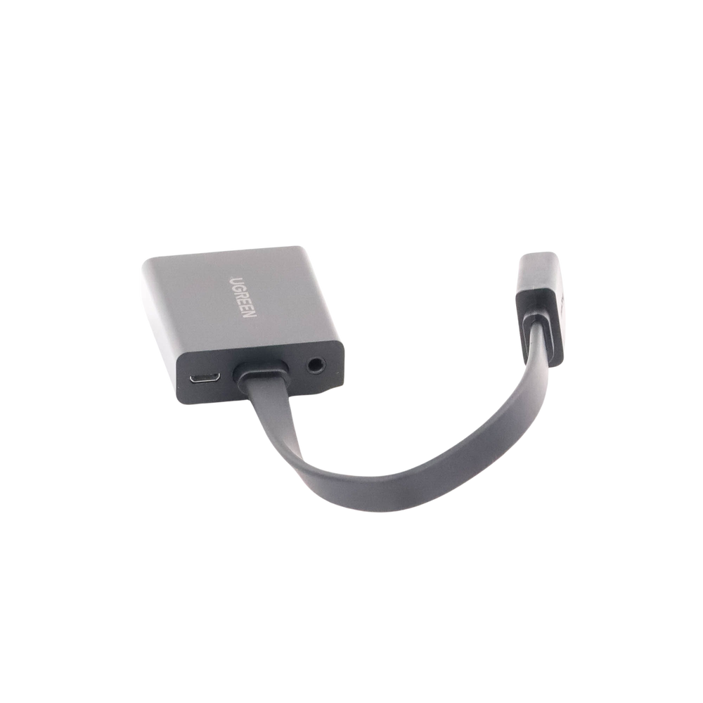 Adaptador HDMI a VGA / Resoluci?n 1080P / Audio 3.5mm / Con Puerto Micro USB para Alimentaci?n / Plug & Play / No Requiere Controlador / ABS / Flexible y Duradero - Image 2
