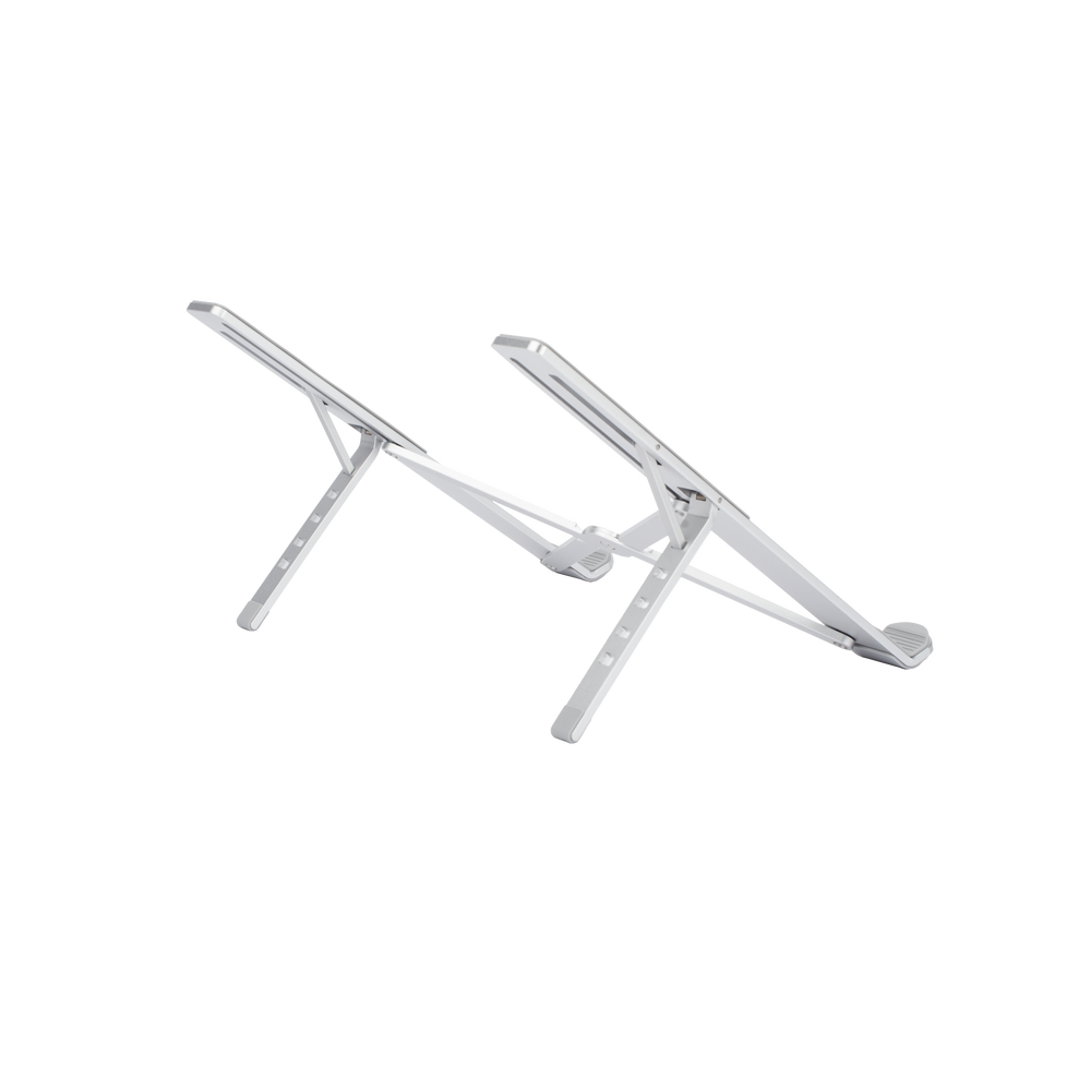 Soporte Portátil de Aluminio para Laptop / Amplia Compatibilidad de 11-17.3" / Ajuste de Altura 46.5 mm-136.5 mm / Capacidad de carga de 5 kg / Diseño Plegable / Material de Aleación de Aluminio + Silicona. - Image 4