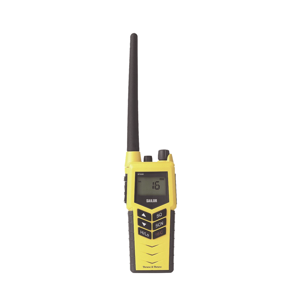 Radio VHF Portátil / GMDSS / IP67 Waterproof / Batería Dual / Conectividad Externa / Display con Retroiluminación Roja - Image 2