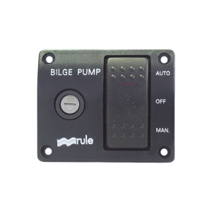Switch de tres posiciones para control de bombas de achique.