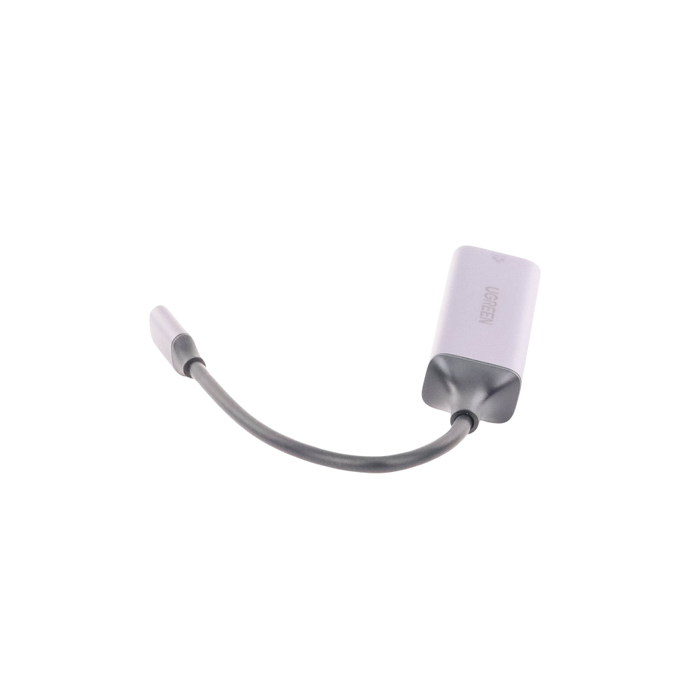 Adaptador de Red USB-C 3.1 (5 Gbps) a RJ45 | Thunderbolt 3 | Admite 10/100/1000 Mbps | Chip Inteligente | Amplia Compatibilidad | Caja de Aluminio | Longitud del cable 10 cm. - Image 2