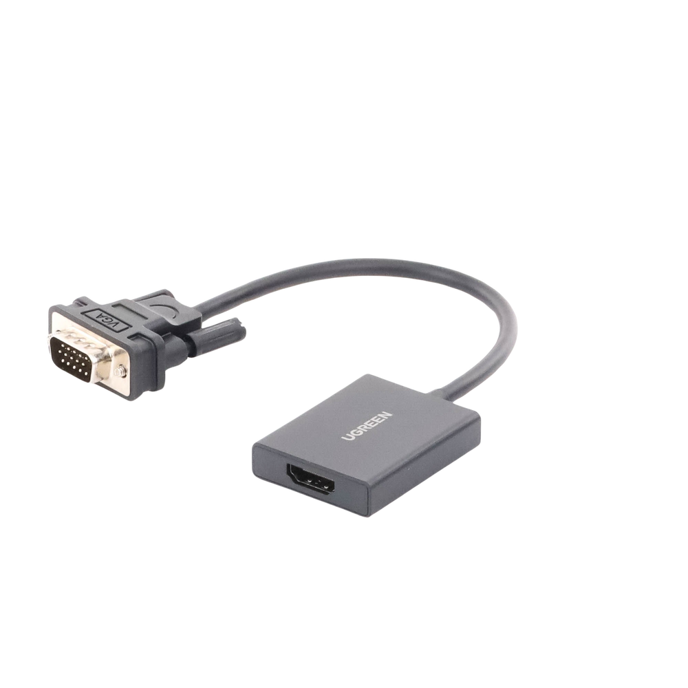 VGA Macho / Salida: HDMI Hembra / Resoluci?n de 1080P@60Hz / Puerto Est?reo de 3.5 mm / Plug and Play, Sin Controlador / Longitud del Cable 15 cm (5.91 Pulgadas). / Incluye Cable de Alimentaci?n USB / Incluye Cable de Audio de 3.5mm. - Image 2