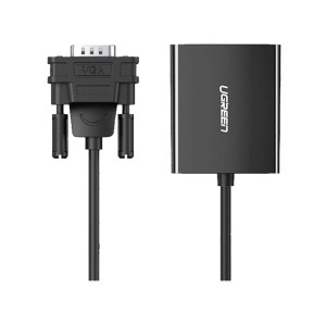 VGA Macho / Salida: HDMI Hembra / Resoluci?n de 1080P@60Hz / Puerto Est?reo de 3.5 mm / Plug and Play, Sin Controlador / Longitud del Cable 15 cm (5.91 Pulgadas). / Incluye Cable de Alimentaci?n USB / Incluye Cable de Audio de 3.5mm.