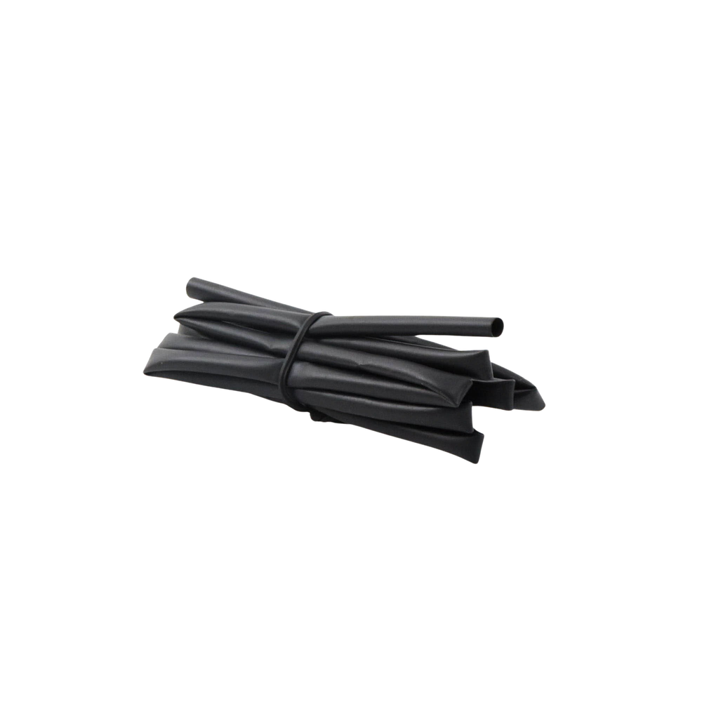 Tubo Termoencogible (Termofit) Negro de 1.2 m, 1/8" de Diámetro, Reduce de 2:1, Poliolefina. - Image 2