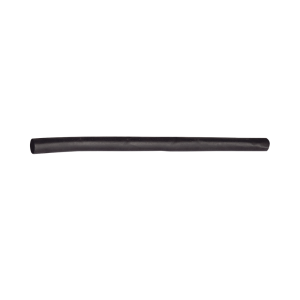 Tubo Termoencogible (Termofit) Negro de 1.2 m, 3/32" de Diámetro, Reduce de 2:1, Poliolefina.