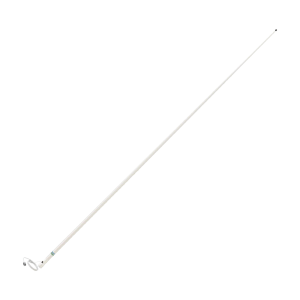 Antena Marina VHF de Fibra de Vidrio / Para Uso en Embarcaciones / Ganancia de 6 dB / 50 Watts / Base de Nylon