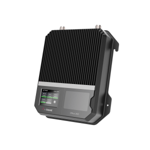 Amplificador Office 200 para 4G, 3G, 2G y llamada VoLTE y convencional. Especial para personalizarlo con antenas, cables y accesorios de acuerdo al requerimiento de la instalación. Puede cubrir áreas de hasta 1600 Metros Cuadrados