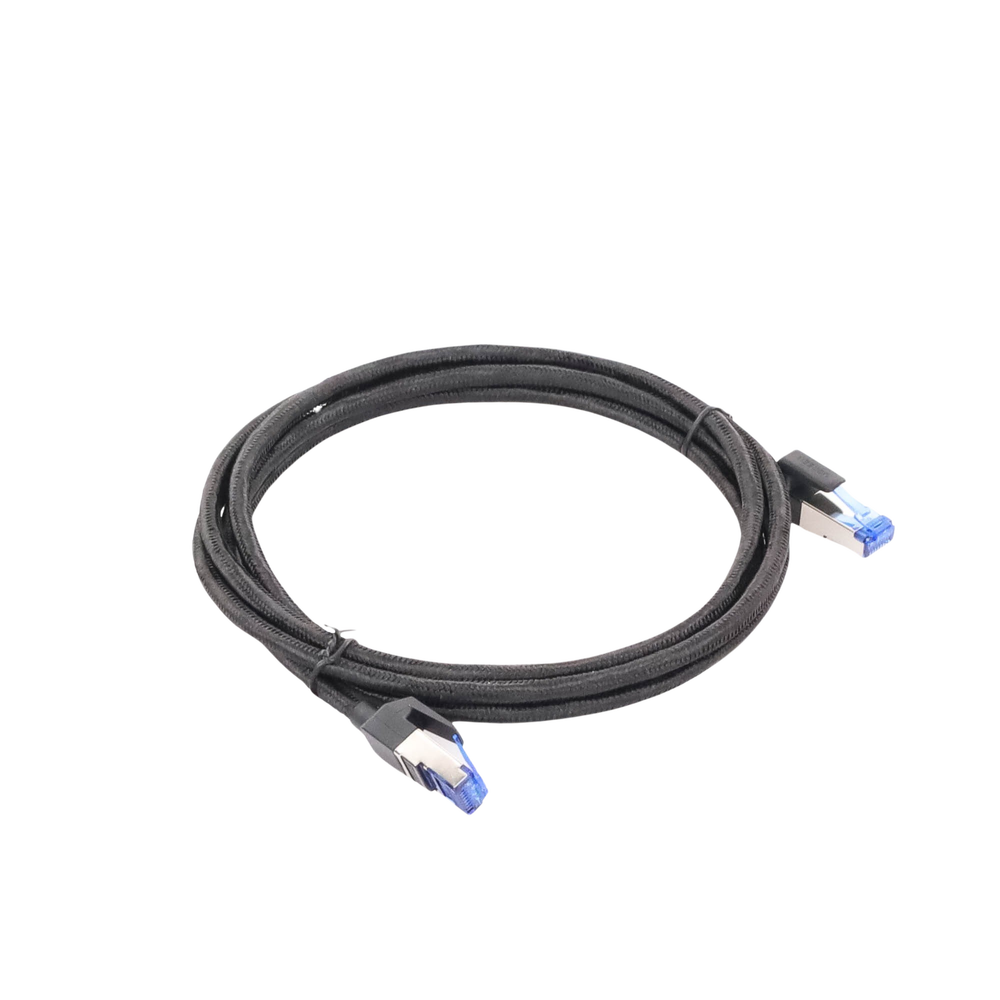 Cable Ethernet Cat8 CLASS F/FTP Redondo con Malla de Nylon 2 Metros (6.56 Pies) - Image 6