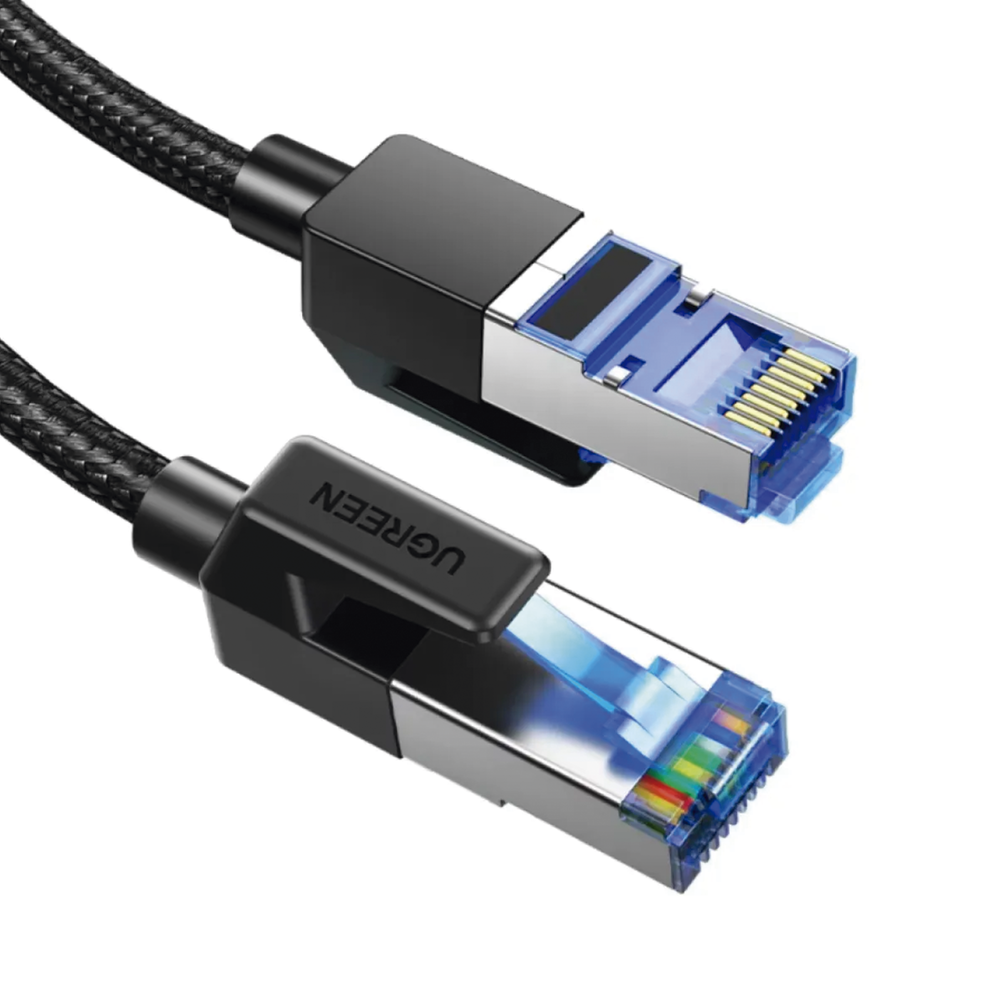 Cable Ethernet Cat8 Class F/FTP Redondo con Malla de Nylon 5 Metros (16.40 Pies) - Image 3