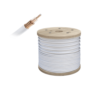 Carrete de Cable Coaxial PLENUM de Baja Perdida WILSON de 1/2. 50 Ohm de Impedancia. Carrete de 152.4 Metros (500 Pies)
