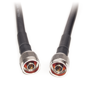 Jumper Coaxial con Cable Wilson-400 | Conector N Macho en los Extremos | 60 Cent?metros (23.62 Pulgadas) de Longitud