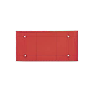 Domo Central Pequeño de reemplazo para barra de luces SP216 de la marca SignalPro, Color Rojo