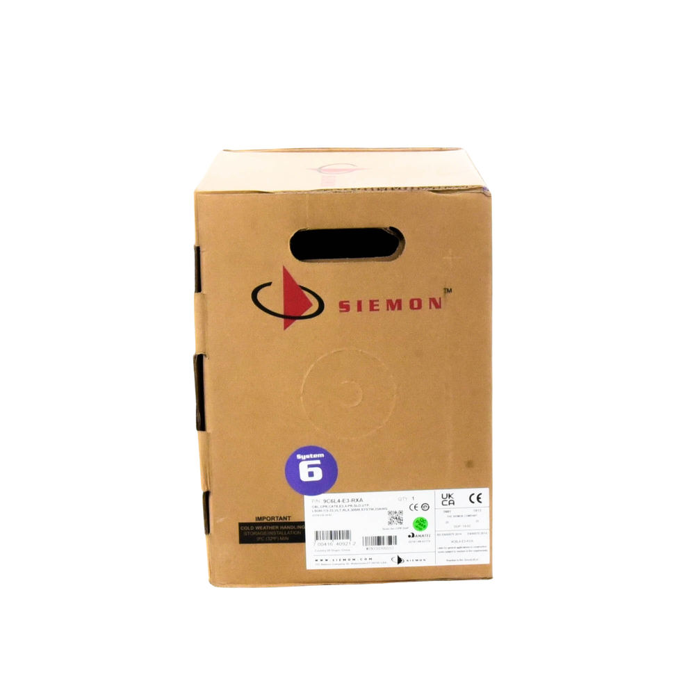 Bobina de Cable UTP Reelex, de 4 Pares, Alto Desempe?o Cat6, LS0H (Bajo Humo, Cero Hal?genos), Color Violeta, 23 AWG, 305 Metros (1000 Pies) - Image 7