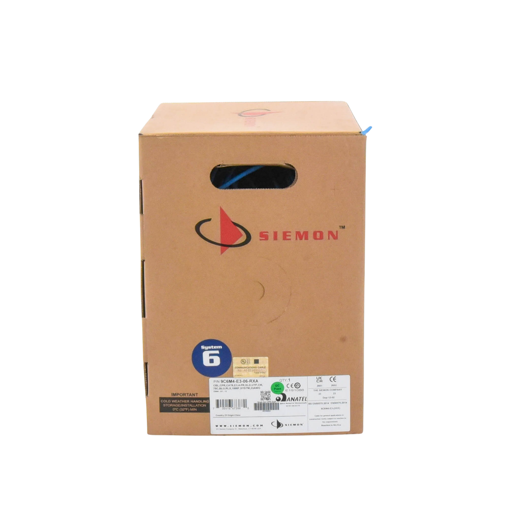 Bobina de Cable UTP Reelex, de 4 Pares, Alto Desempe?o Cat6, PVC (CM), Color Azul, 23 AWG, 305 Metros (1000 Pies) - Image 6